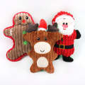 Christmas pet Plush Toys For Dogs Cute Biting